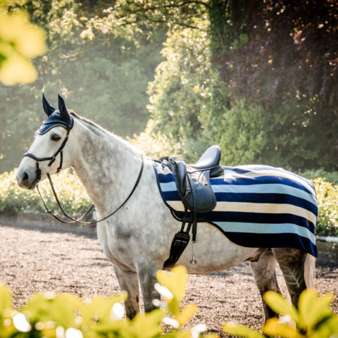 Horseware Newmarket Exercise Fleece Rug Navy