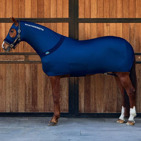 Weatherbeeta Stretch Rug With Belly Closure Navy