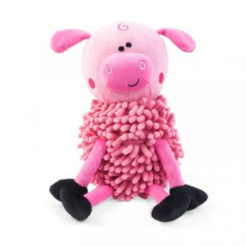 Noodly Pig Dog Toy