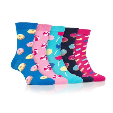 Dare To Wear Ladies Crew Socks Sweets Pk5