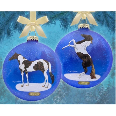 Breyer Artist Signature Ornament Pintos