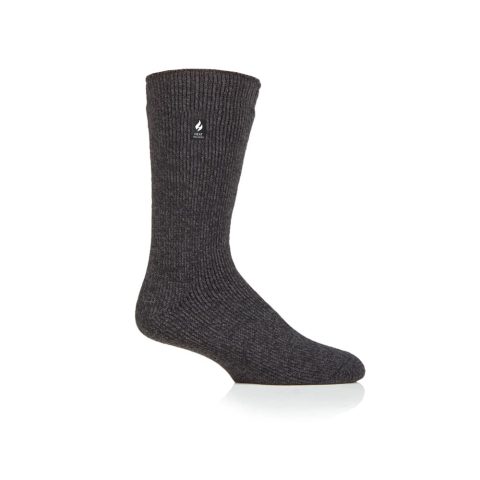 Heat Holder Men's Original Thermal Finch Socks Charcoal