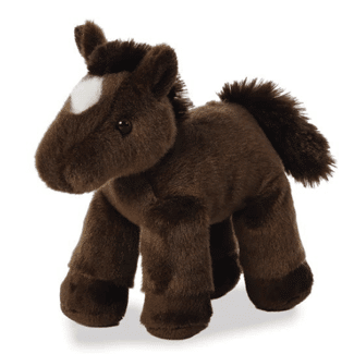 Mini Flopsie Chestnut The Horse Soft Toy