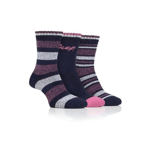 Jeep Ladies performance Boot Socks Navy