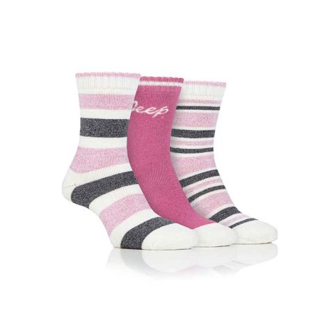 Jeep Ladies performance Boot Socks Rose
