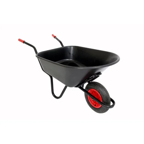 Bullbarrow Mammoth Wheelbarrow Black 165lt Single Wheel