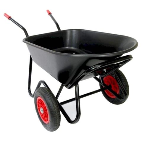 Bullbarrow Mammoth Wheelbarrow Black 165lt