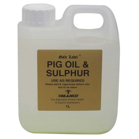 Gold Label Pig Oil & Sulphur 1lt
