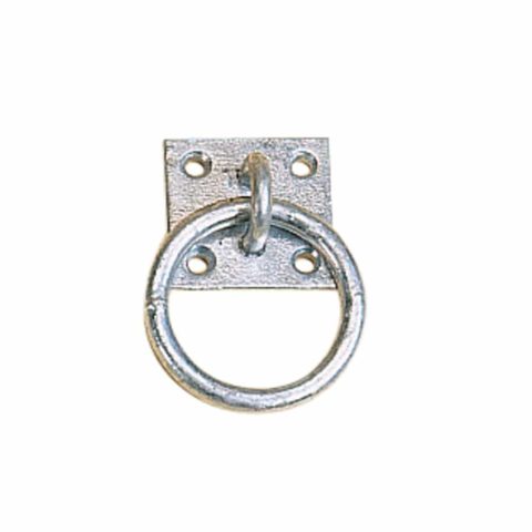 Tie Ring With Back Plate