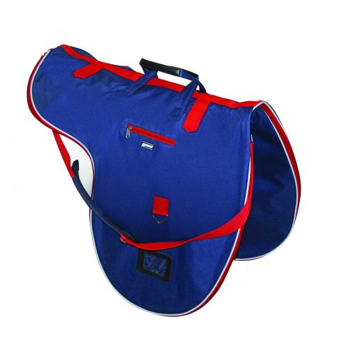 Roma Saddle Bag Navy/Red/White