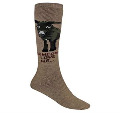 Ladies Tube Socks - Donkey Beige
