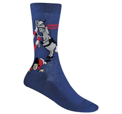 Ladies Socks - Jump This Navy