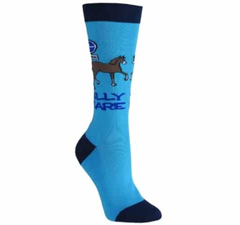 Ladies Socks - Silly mare Turquoise
