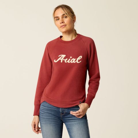 Ariat Women's Benicia Sweatshirt Russet