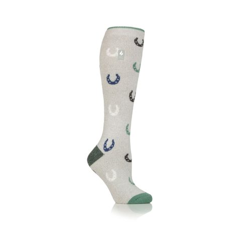 Heat Holder Ladies Frontwell Lite Long Socks Grey