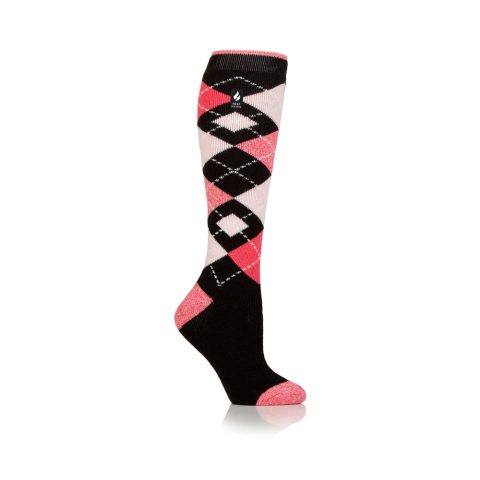 Heat Holder Ladies Hawthron Lite Long Socks Black