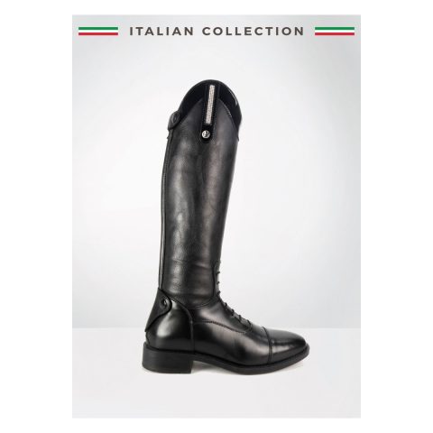 Brogini Kids Como Piccino Black Patent Top