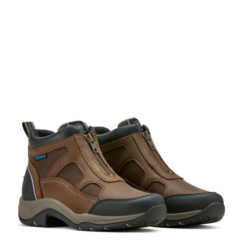 Ariat Terrain Zip H20 Waterproof Boots Palm Brown