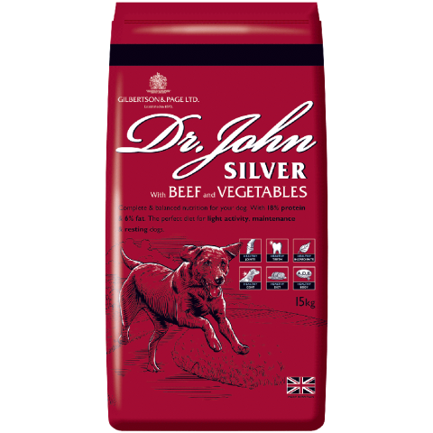 Dr John Silver With Beef & Vegetables - 15kg