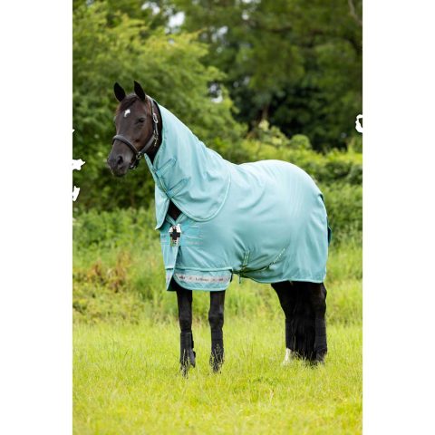LeMieux Arika Ripstop 0g Turnout Lagoon