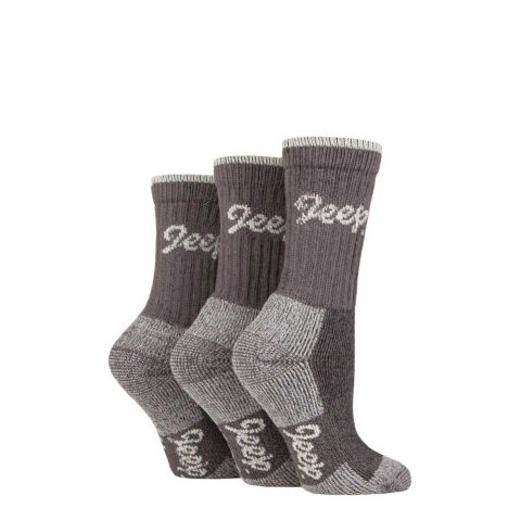 Jeep Ladies Luxury Terrain Boot Socks Slate