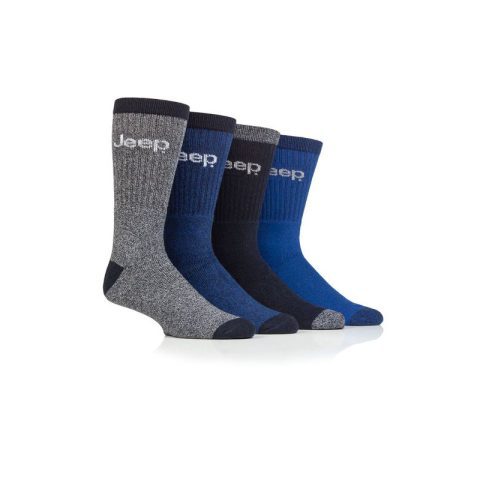Jeep Men's Performance Boot Socks Navy