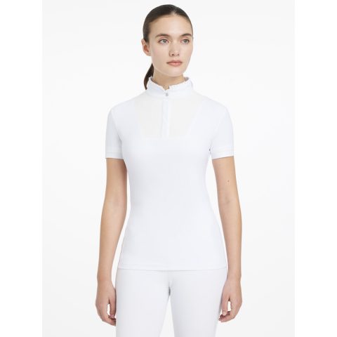 LeMieux Sophia Short Sleeve Pleated Show Shirt