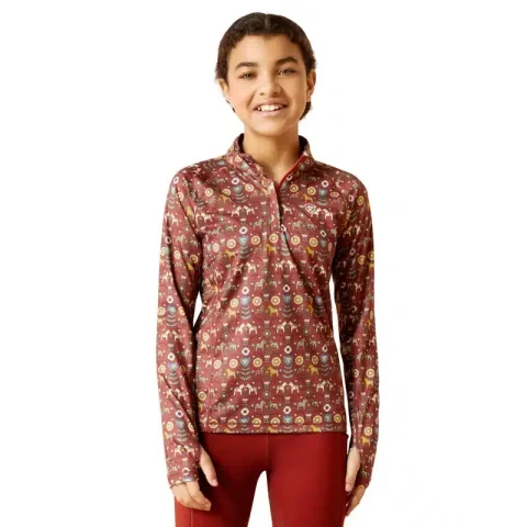 Ariat Youths Lowell 2.0 1/4 Zip Baselayer