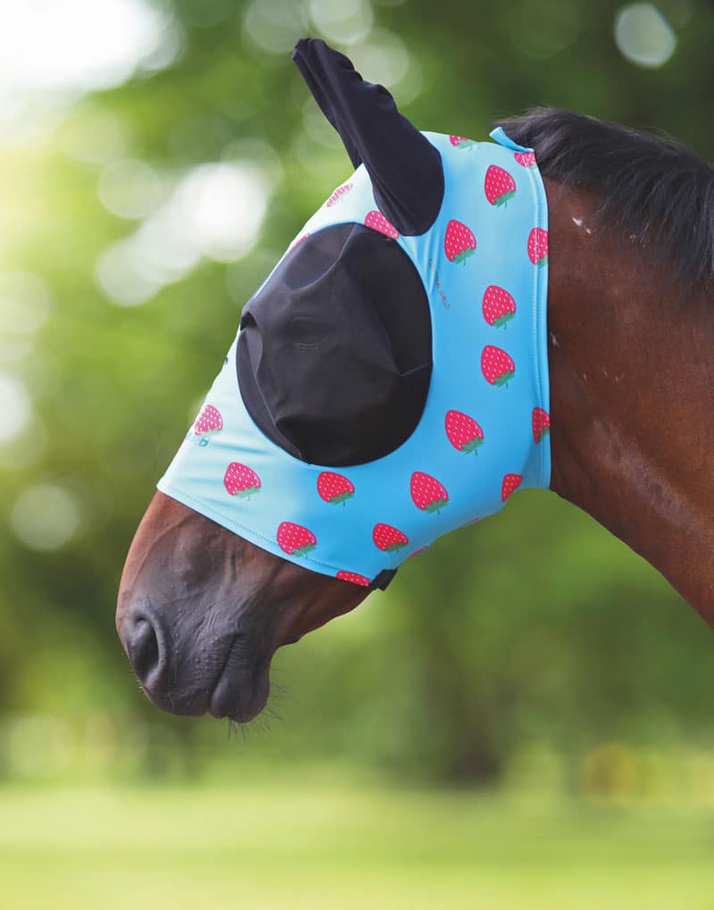 Shires Strawberry Fly Mask