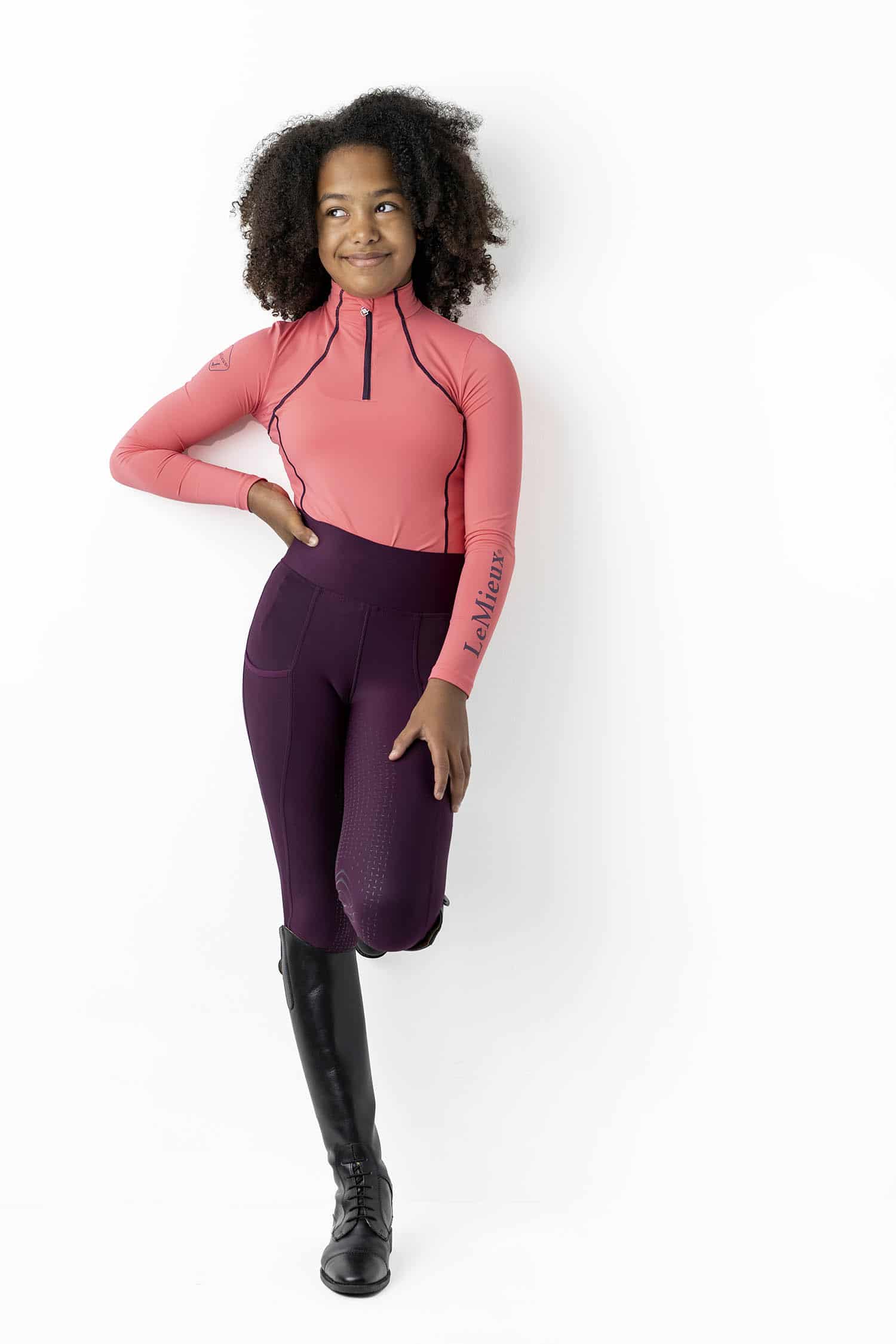 lemieux young rider collection papaya