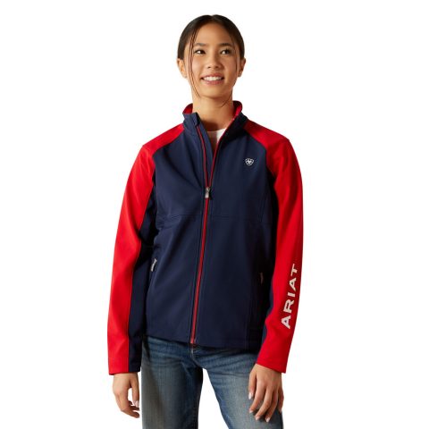 Ariat Youth Team EQ Jacket Navy/Red