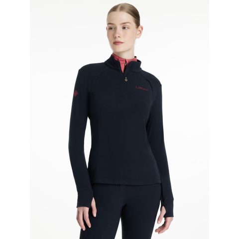 LeMieux Frances 1/4 Zip Fleece Navy