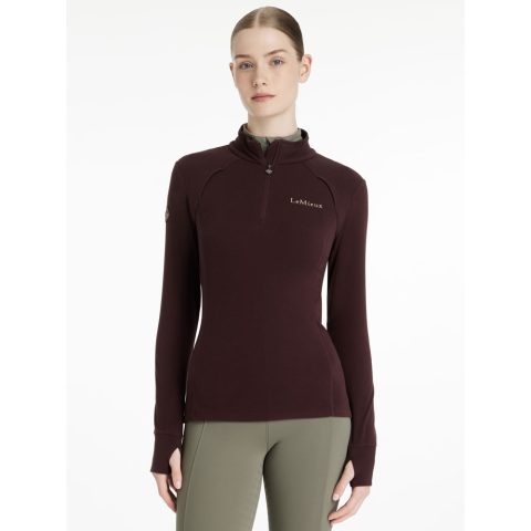 LeMieux Frances 1/4 Zip Fleece Damson