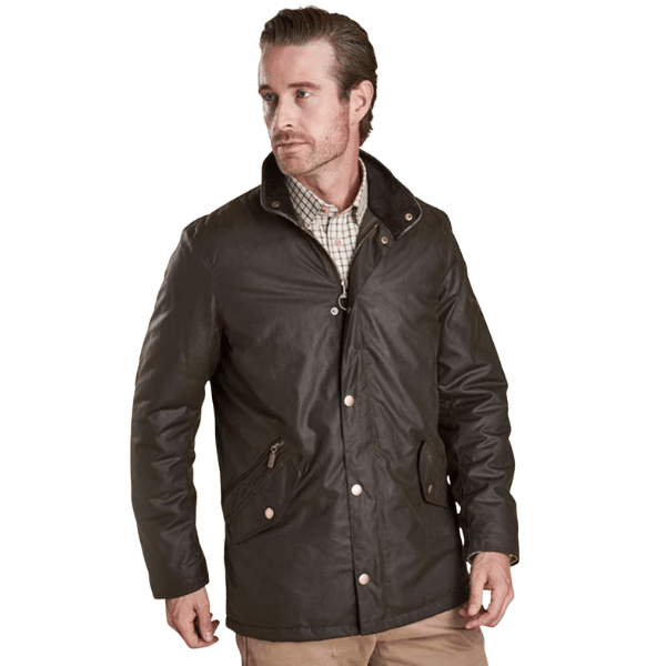 Barbour Prestbury Wax jacket olive