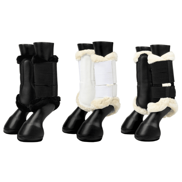 LeMieux Fleece Edge Brushing Boots