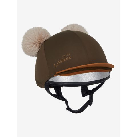 LeMieux Mini Double Pom Hat Silk Alpine
