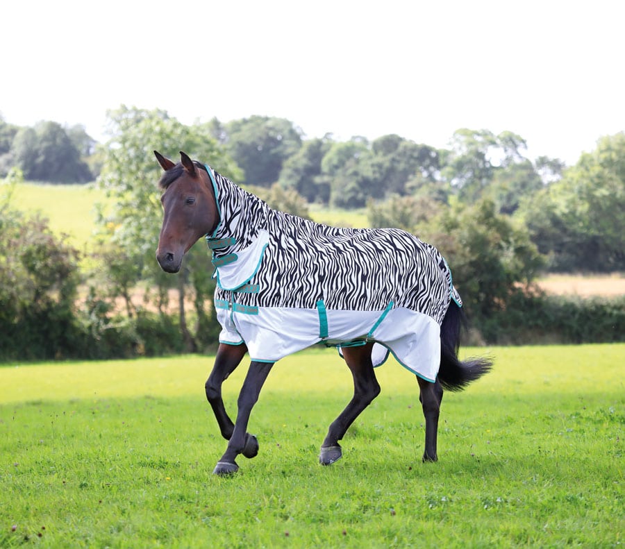 Shires Tempest Original ZEB-TEK Fly Combo Rug Zebra
