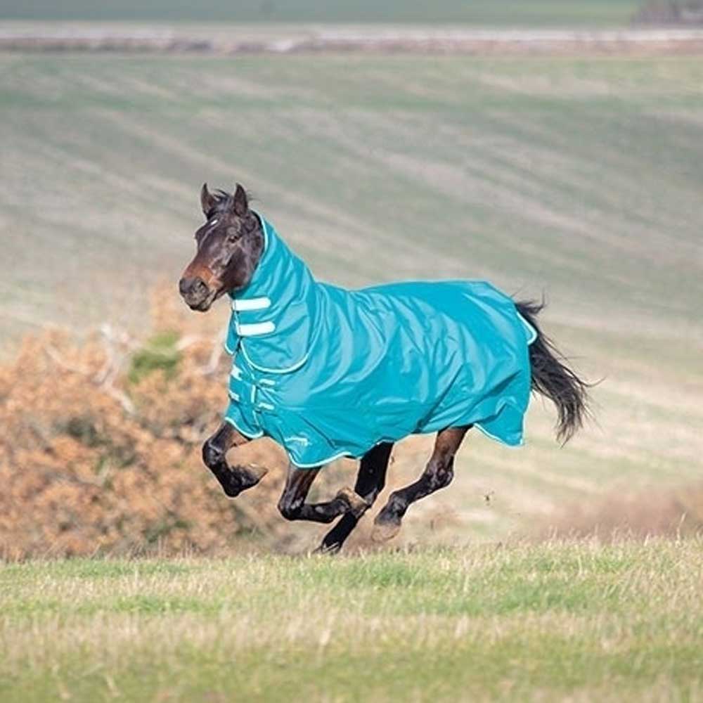 Tempest Plus 200gm Combo Turnout Rug Teal 7ft & 7ft3