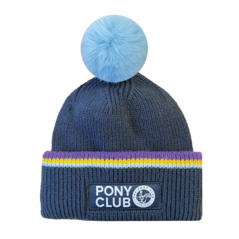 Equetech Pony Club Knit Pom Hat