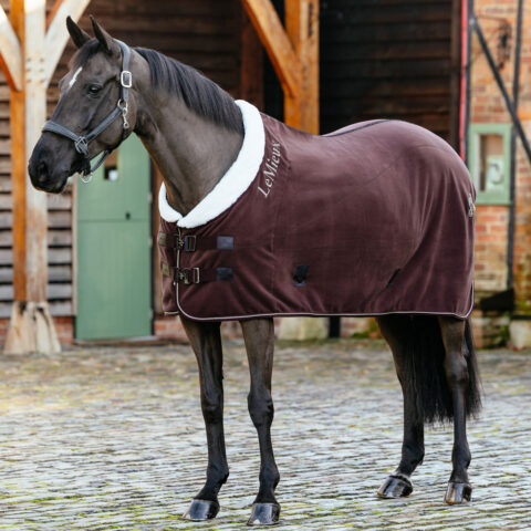 LeMieux Kudos Luxe Fleece Rug Damson