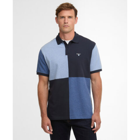 Barbour Mens Trentby Polo Navy