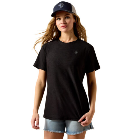 Ariat Womens Laguna Logo T-Shirt Black