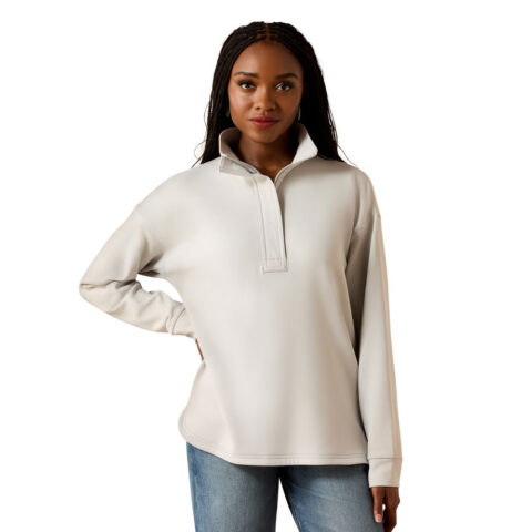 Ariat Womens Breeze Logo 1/2 Zip Jumper