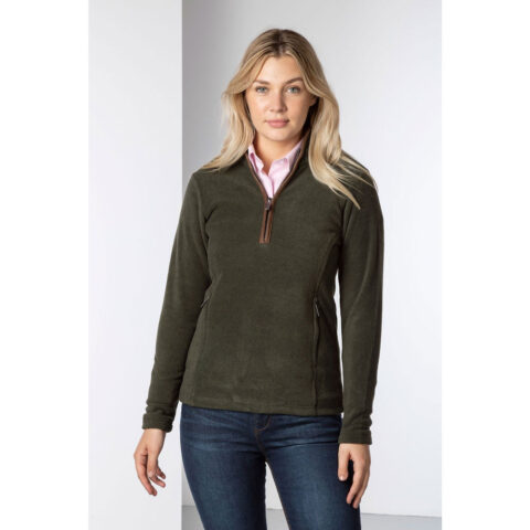 Rydale Ladies Huggate Overhead Fleece Khaki