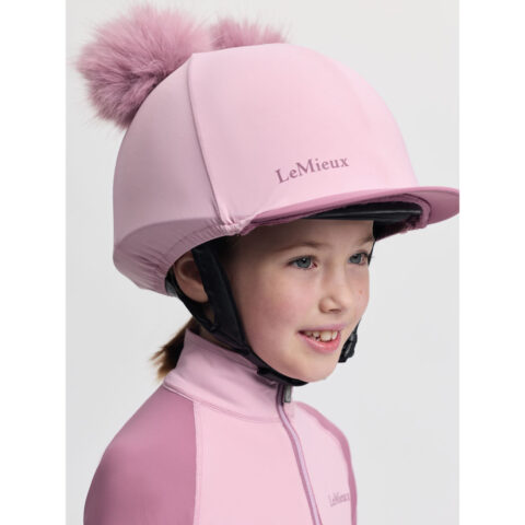 LeMieux Mini Double Pom Hat Silk SS26