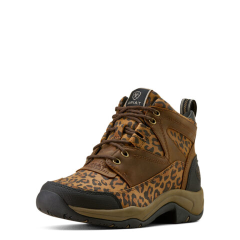 Ariat Womens Terrain Boot Washed Leopard