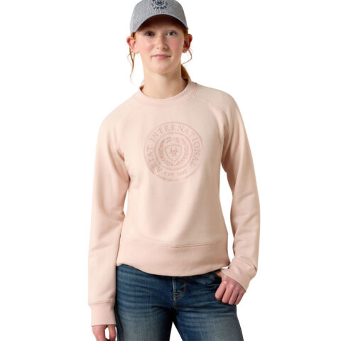 Ariat Youths Martine Sweat Sepia Rose