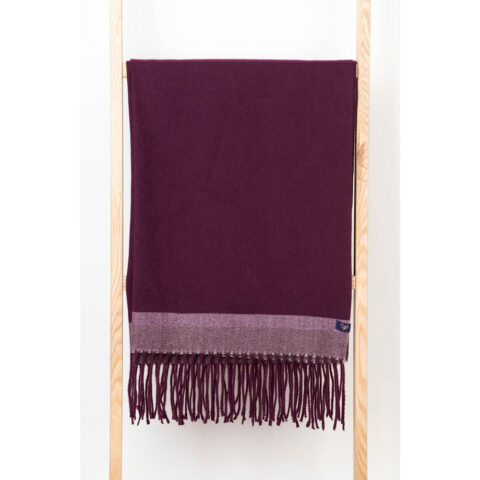 Rydale Ladies Bella Stripe Scarf Berry
