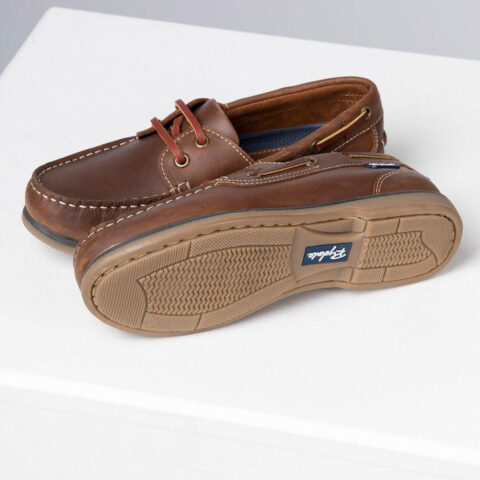 Rydale Ladies Cayton Deck Shoes Antique Brown