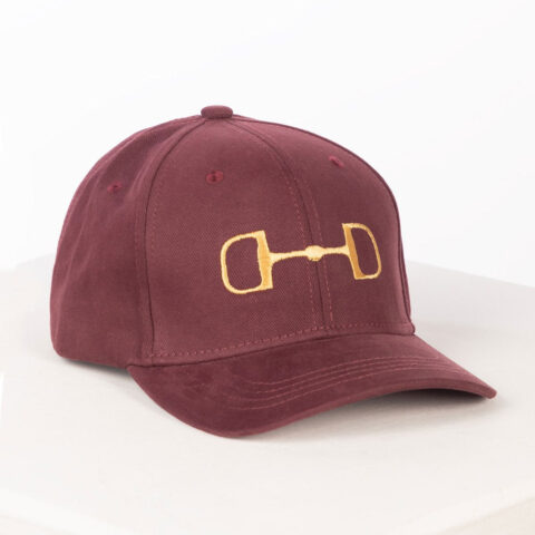 Rydale Ripon Snaffle Baseball Cap Wine